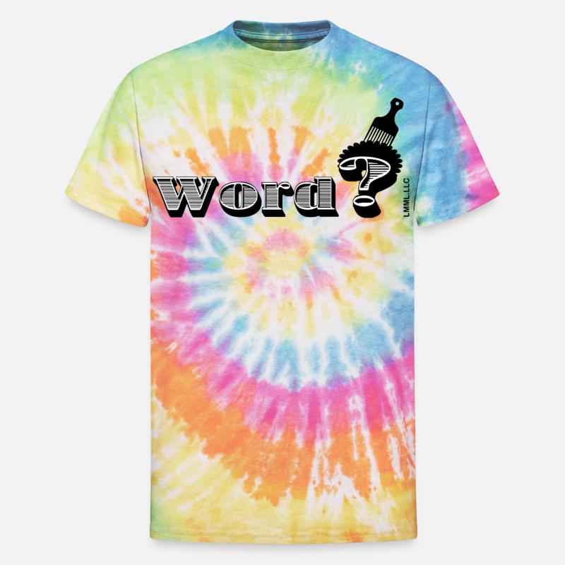 how to tie dye words on a shirt